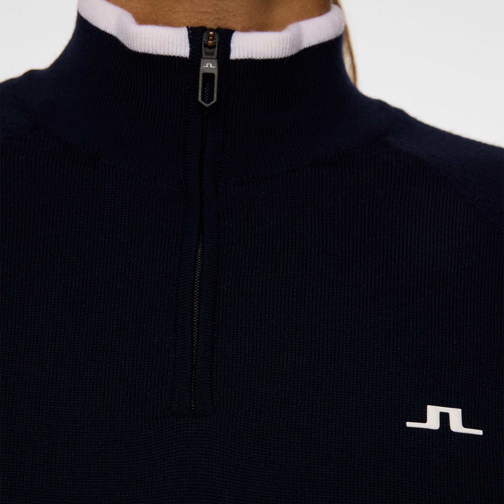 J Lindeberg Ruth Windbreaker Ladies Golf Sweater Navy